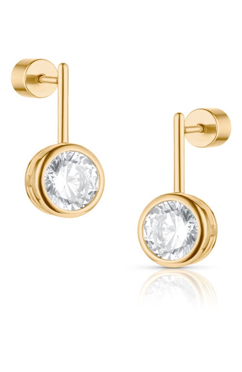 Thatch Noemi Grande Drop Earrings In 14k Gold Plated