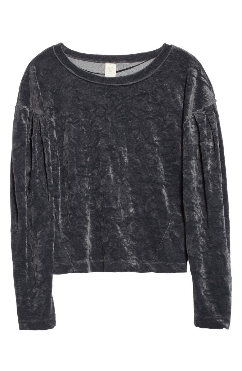Free People We The Free Milan Velvet Top, Alternate, color, 