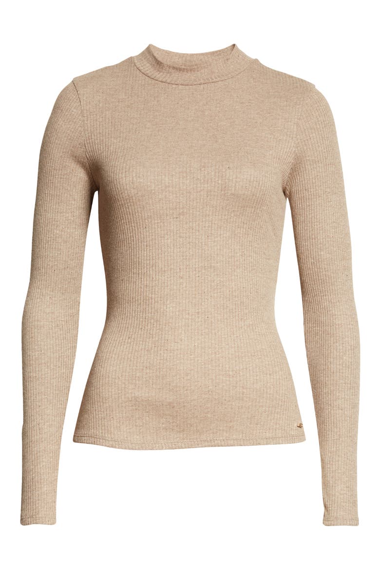 Ribbed Pullover, Alternate, color, LIGHT GREY