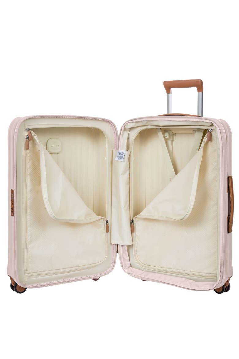 Taormina Hardside Expandable 27" Medium Checked Spinner Luggage, Alternate, color, Pink