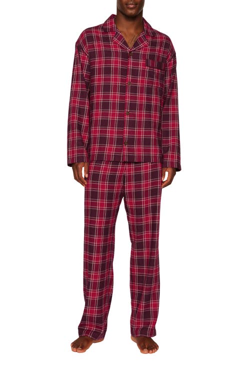 Organic Cotton Blend Flannel Pajamas