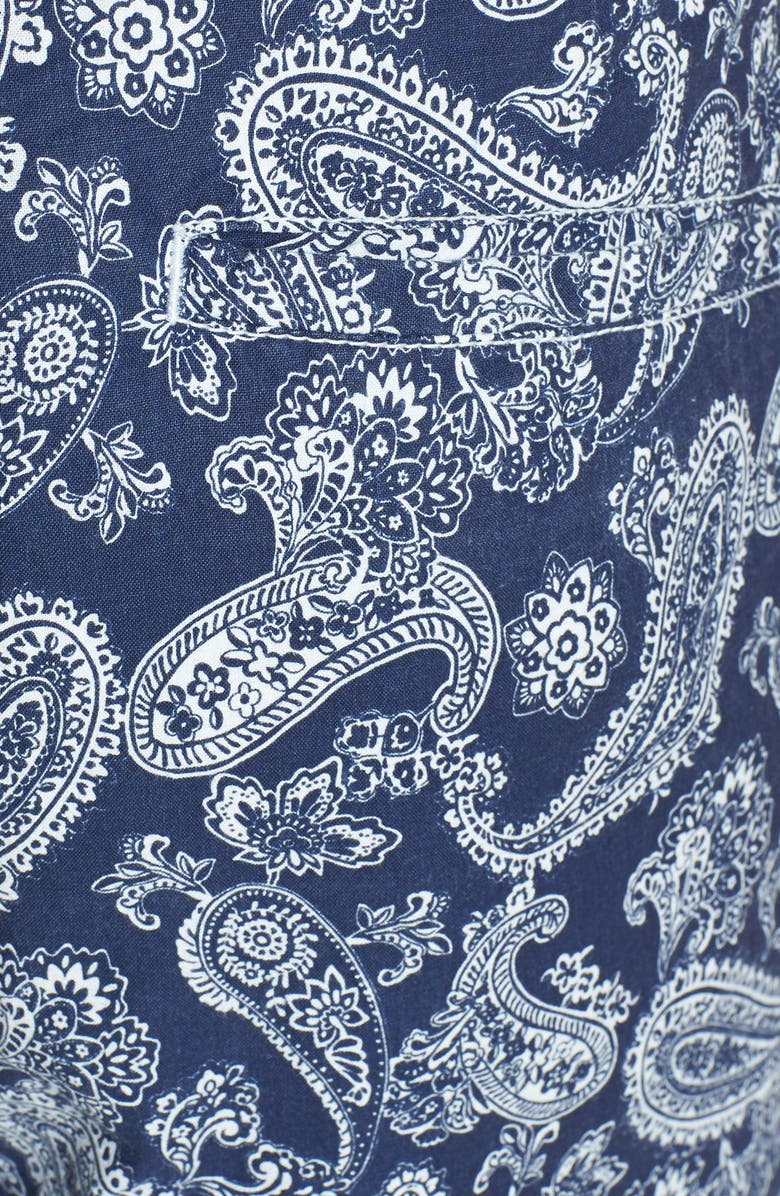 Tailor Vintage Paisley Print Reversible Shorts, Alternate, color,