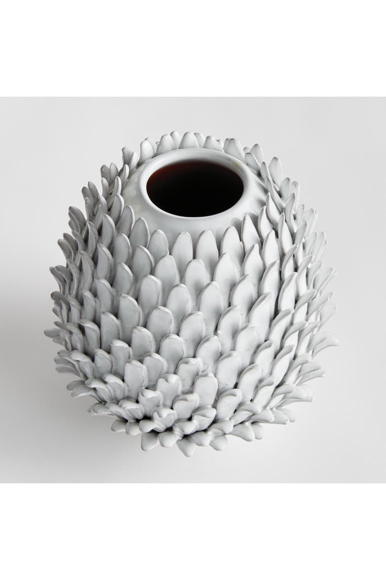 Serena Vase, Alternate, color, White