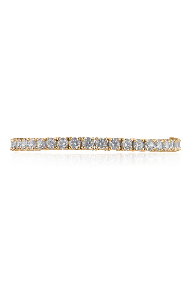 Classic Cubic Zirconia Tennis Bracelet (Nordstrom Exclusive), Main, color, CLEAR/ GOLD