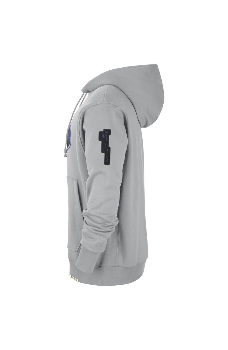 Nike Men's Nike Silver Dallas Mavericks 2023/24 City Edition Courtside Standard Issue Pullover Hoodie, Alternate, color, 