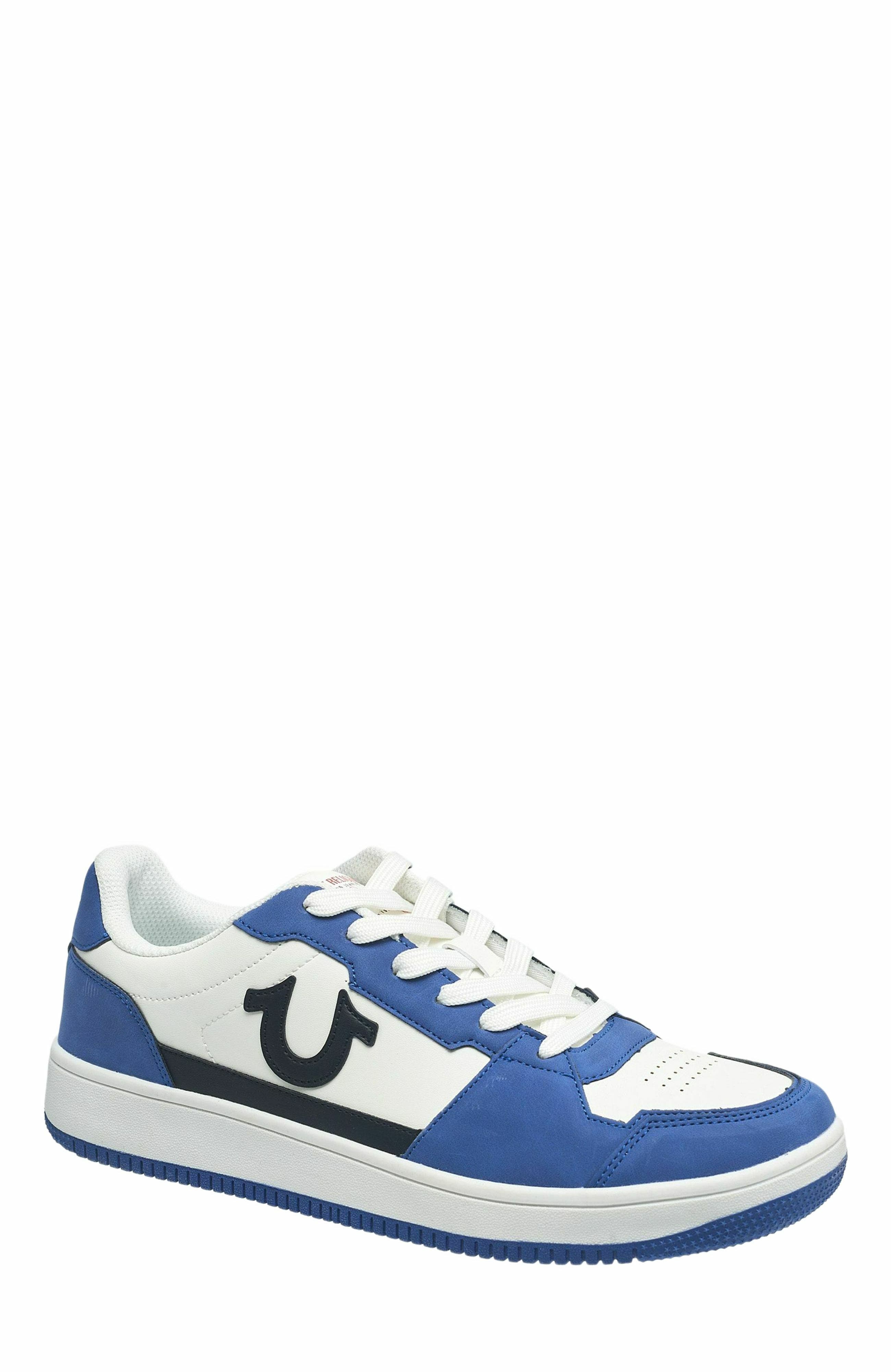 Men's Arthur Court Sneaker, Alternate, color, BLUE/WHITE