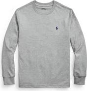 Polo Ralph Lauren Kids' Long Sleeve Cotton Jersey T-Shirt