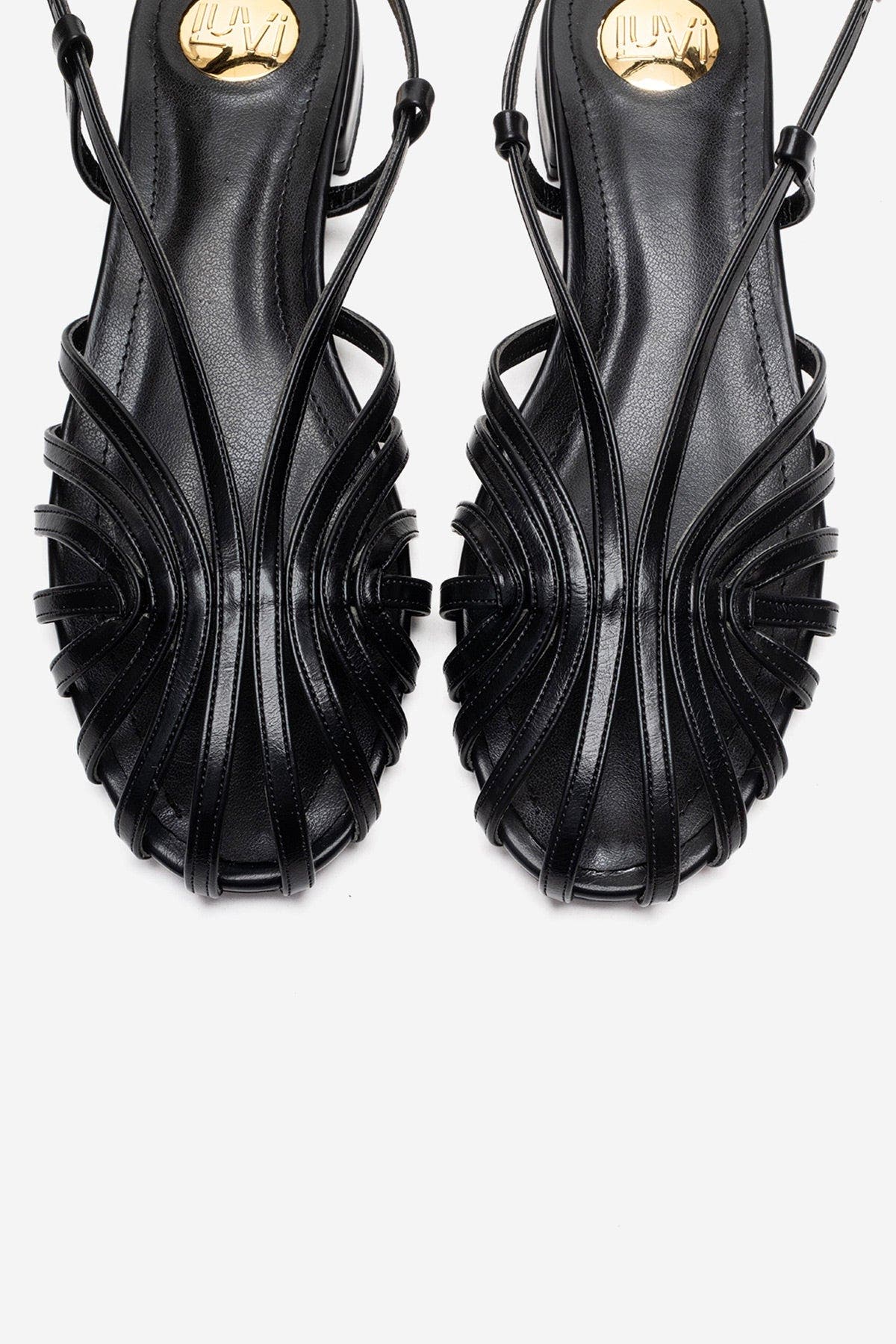 Prologue Shoes Liss Strap Sandal, Alternate, color, Black