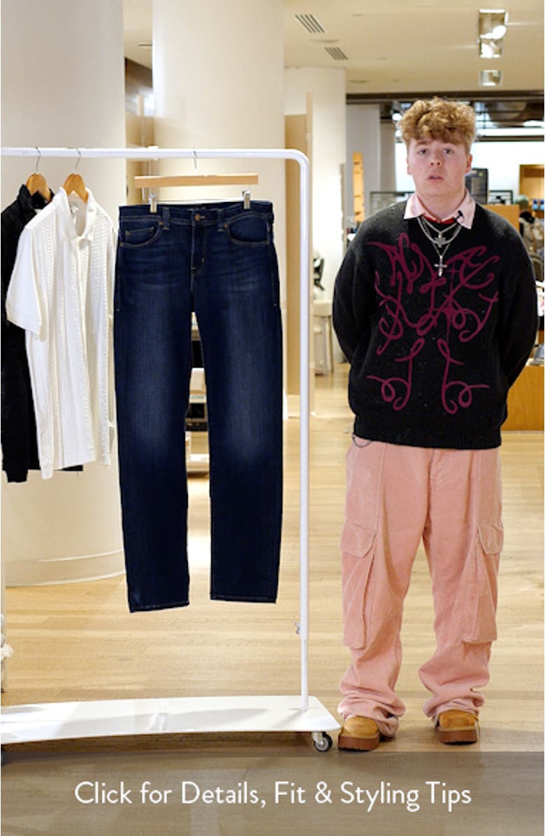 Jimmy Slim Straight Leg Jeans, sales video thumbnail