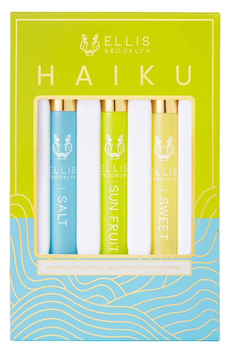 Ellis Brooklyn HAIKU Fragrance Rollerball Set (Limited Edition) $99 Value, Alternate, color, 
