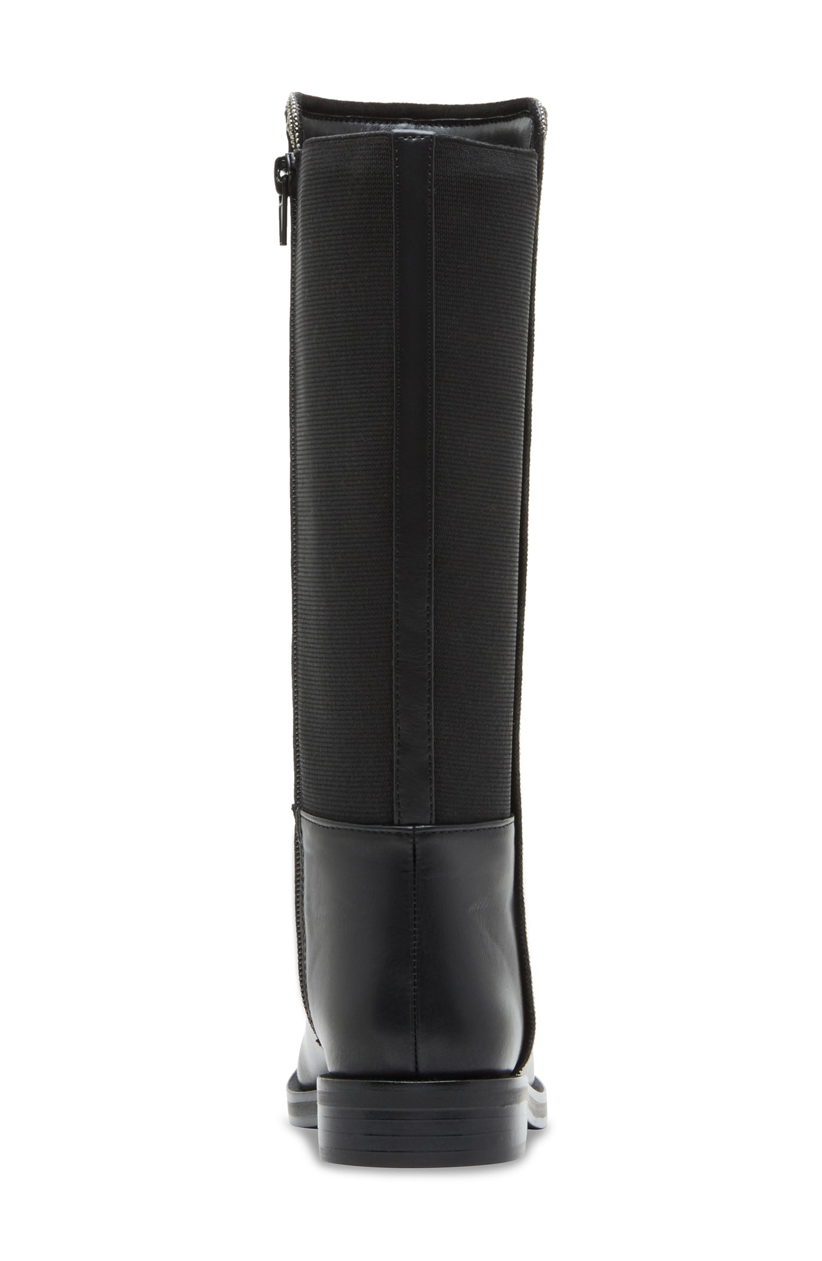 Steve Madden Jalix Knee High Boot, Alternate, color, Black