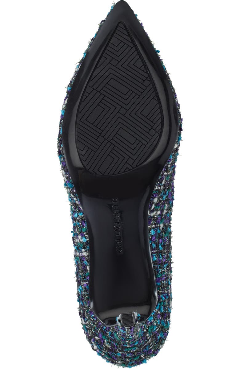 KARL LAGERFELD PARIS Royale Ankle Strap Sandal, Alternate, color,