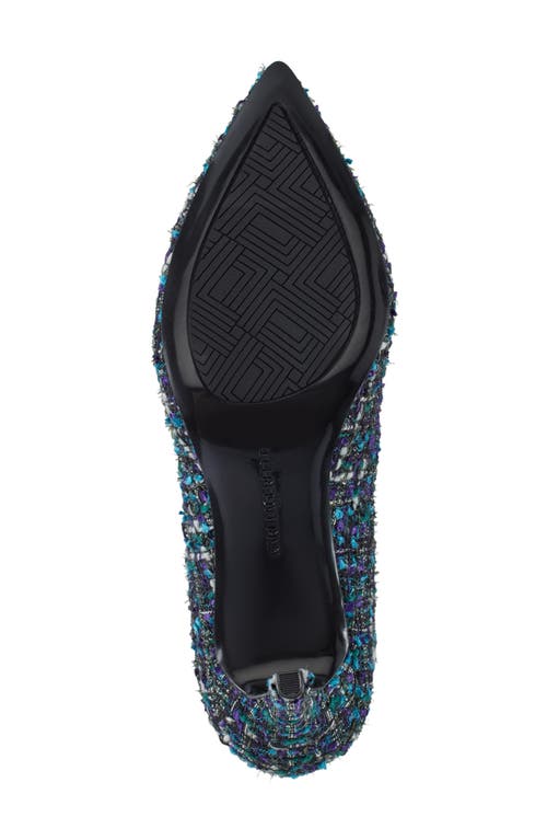 Karl Lagerfeld Paris Royale Ankle Strap Sandal In Black Multi