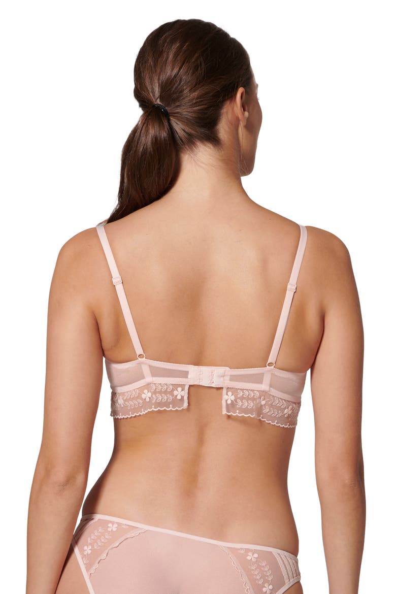 Marthe Demi Underwire Bra, Alternate, color, PETAL POWDER