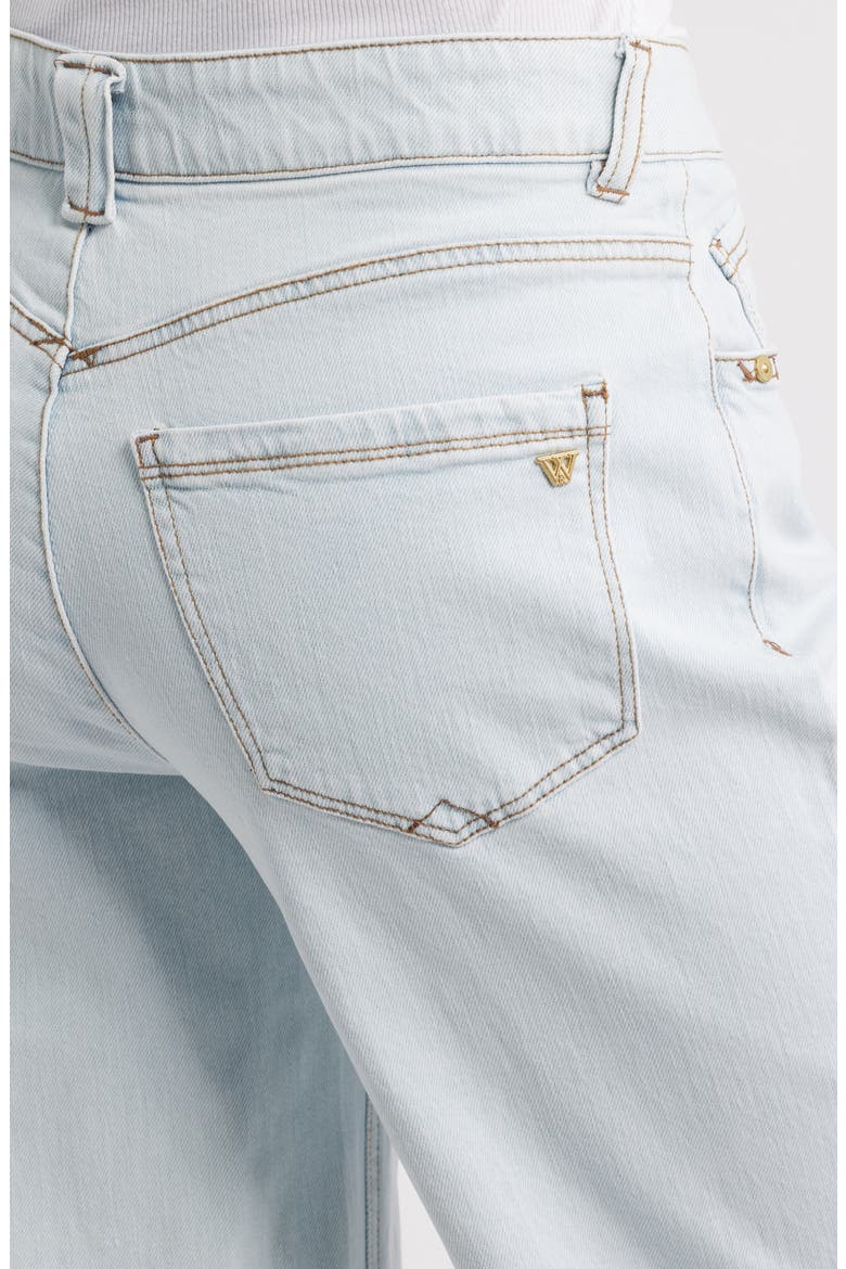 Sam High Waist Wide Leg Jeans, Alternate, color, POWDER BLUE