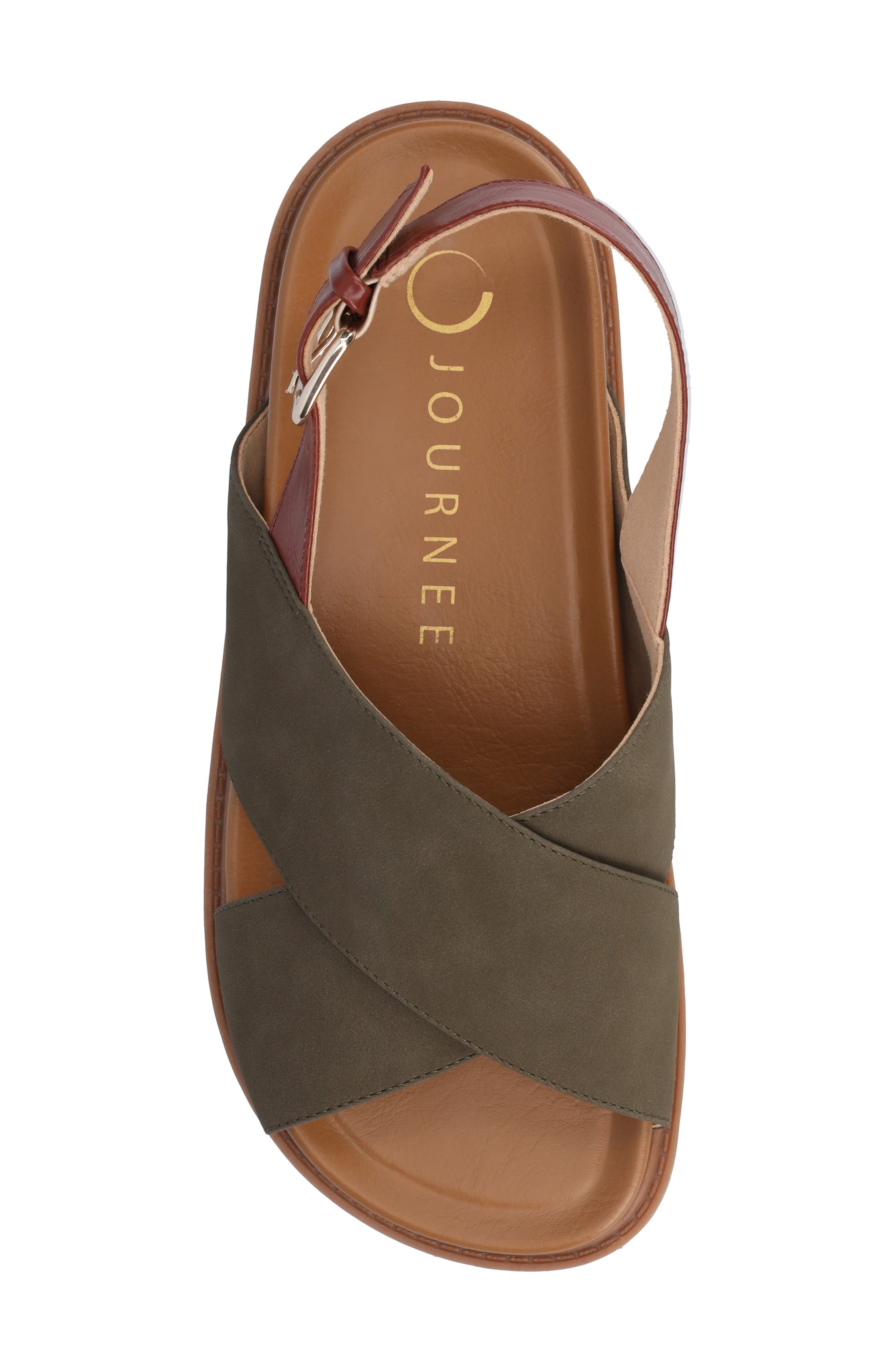 Marina Slingback Sandal, Alternate, color, OLIVE