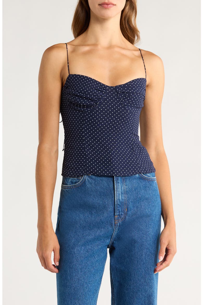 Pixie Georgette Camisole, Main, color, BUTTON