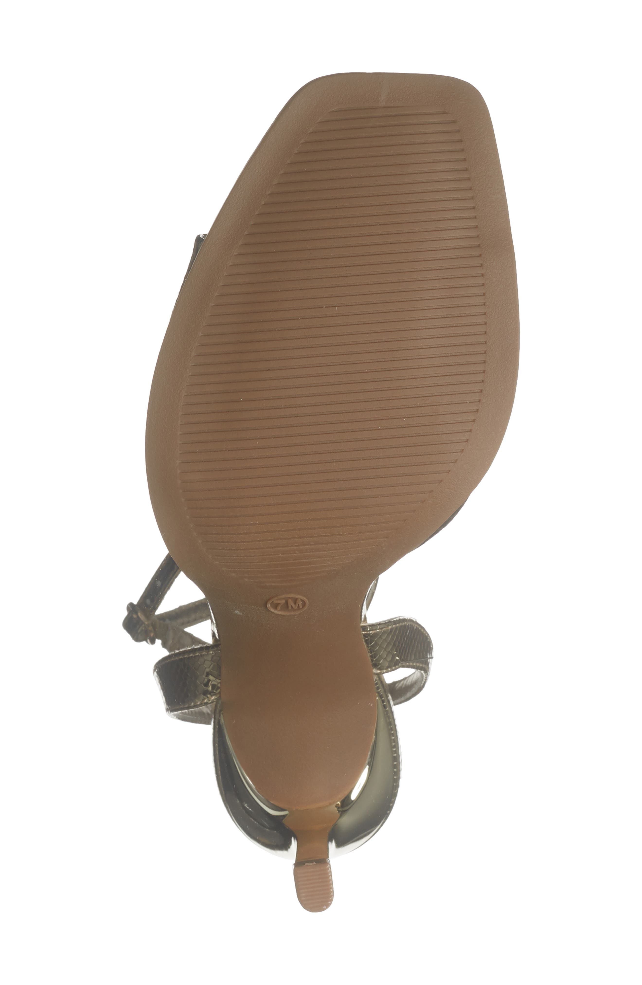 Presten Ankle Strap Sandal, Alternate, color, GOLD LIZARD