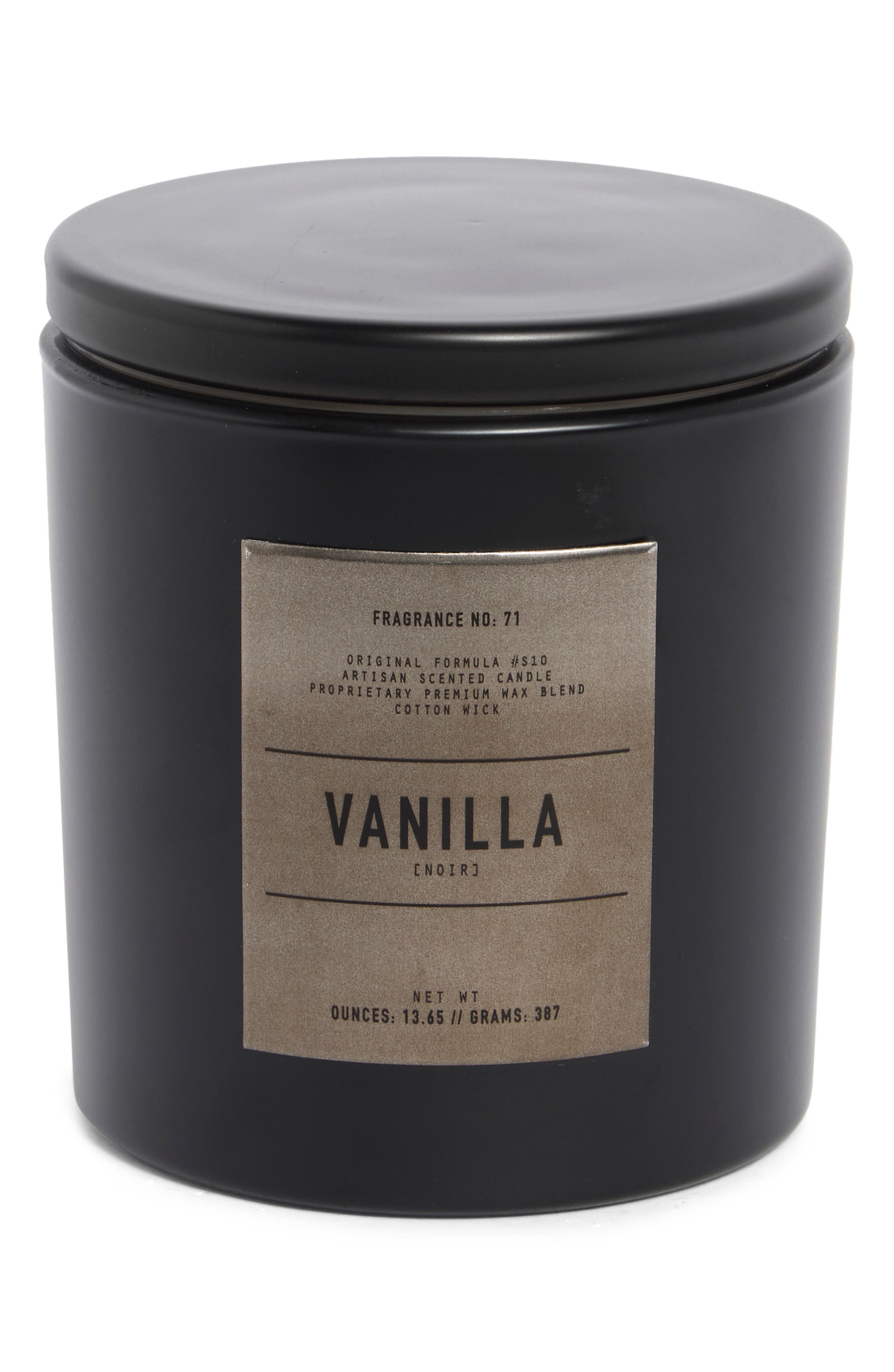 PORTOFINO CANDLES Vanilla Noir Jar Candle