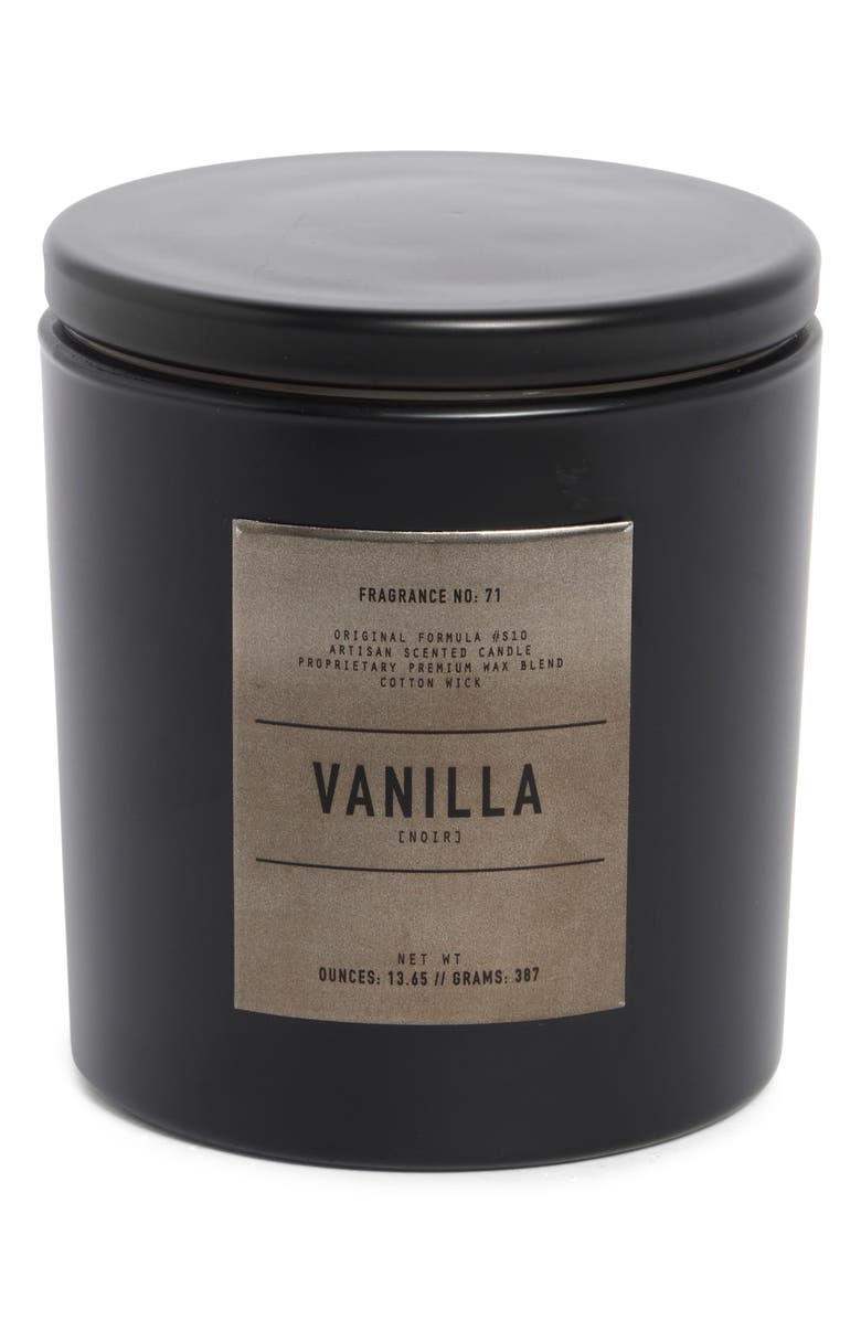 PORTOFINO CANDLES Vanilla Noir Jar Candle, Main, color, Vanilla Noir