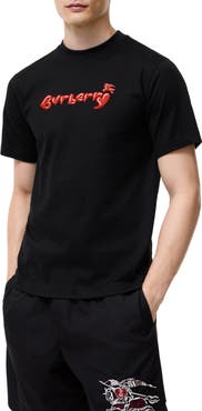 Burberry Heart Logo Cotton T-shirt