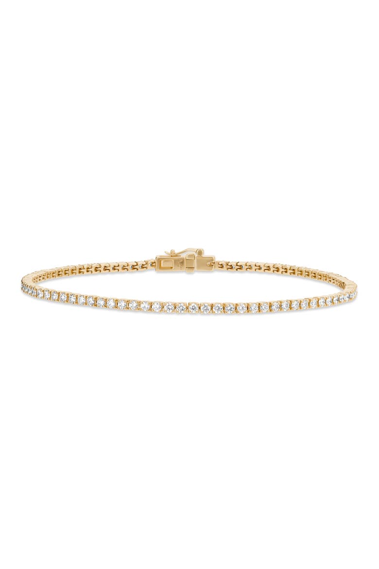 Diamond Tennis Bracelet, Main, color, YELLOW GOLD