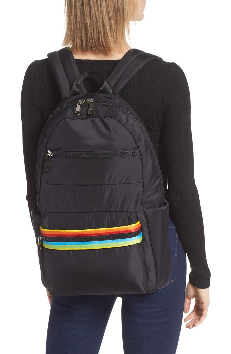 Sondra Roberts Rainbow Web Backpack, Alternate, color,