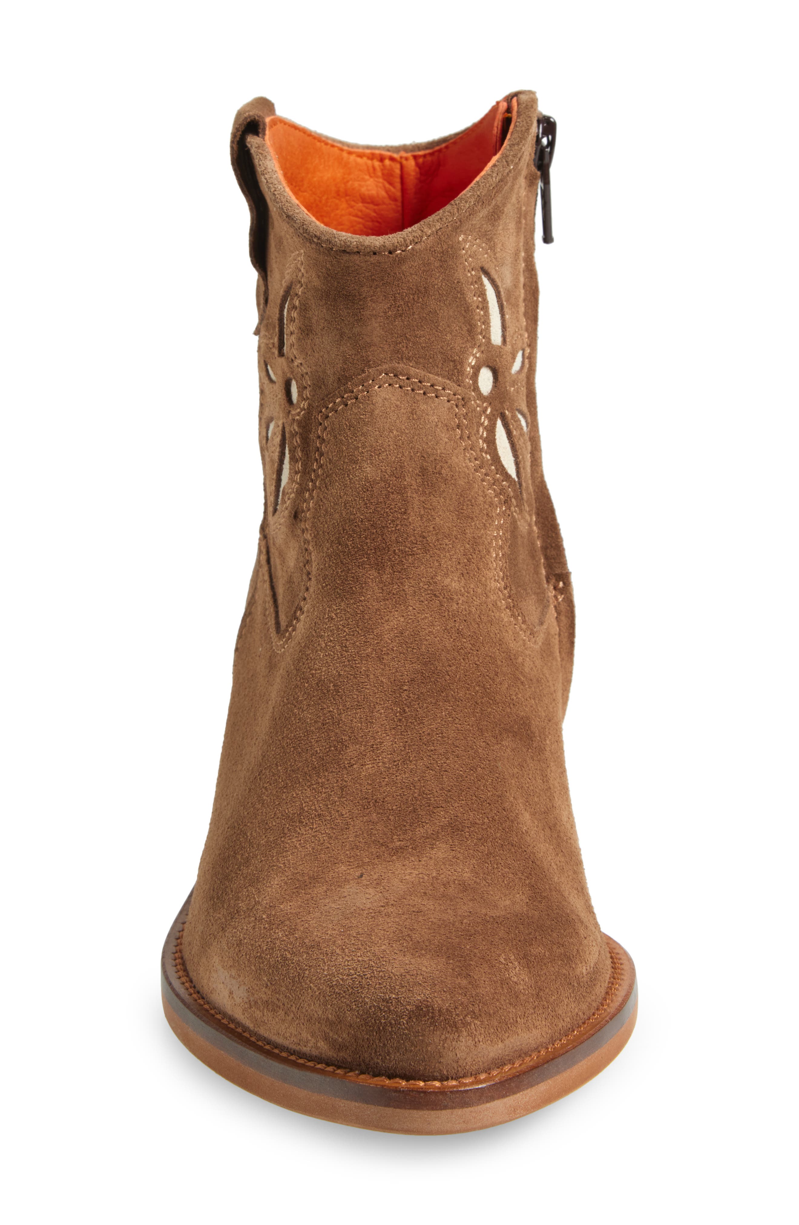 Penelope Chilvers Cassidy Jasmine Water Repellent Western Boot, Alternate, color, Sesame
