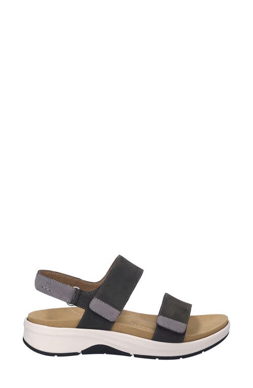 Josef Seibel Estelle Slingback Platform Sandal In Titan