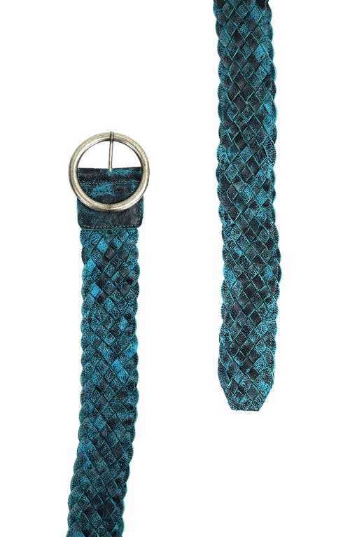 Bed Stu Dreamweaver Belt In Blue