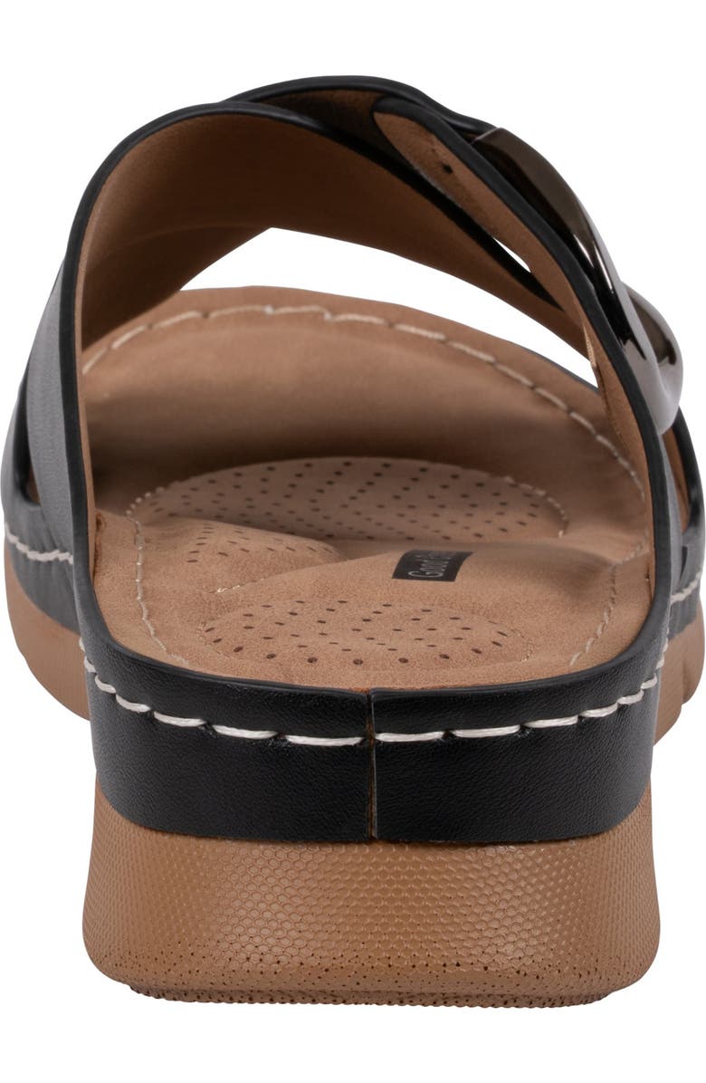 GOOD CHOICE NEW YORK Eanna Wedge Sandal, Alternate, color, Black