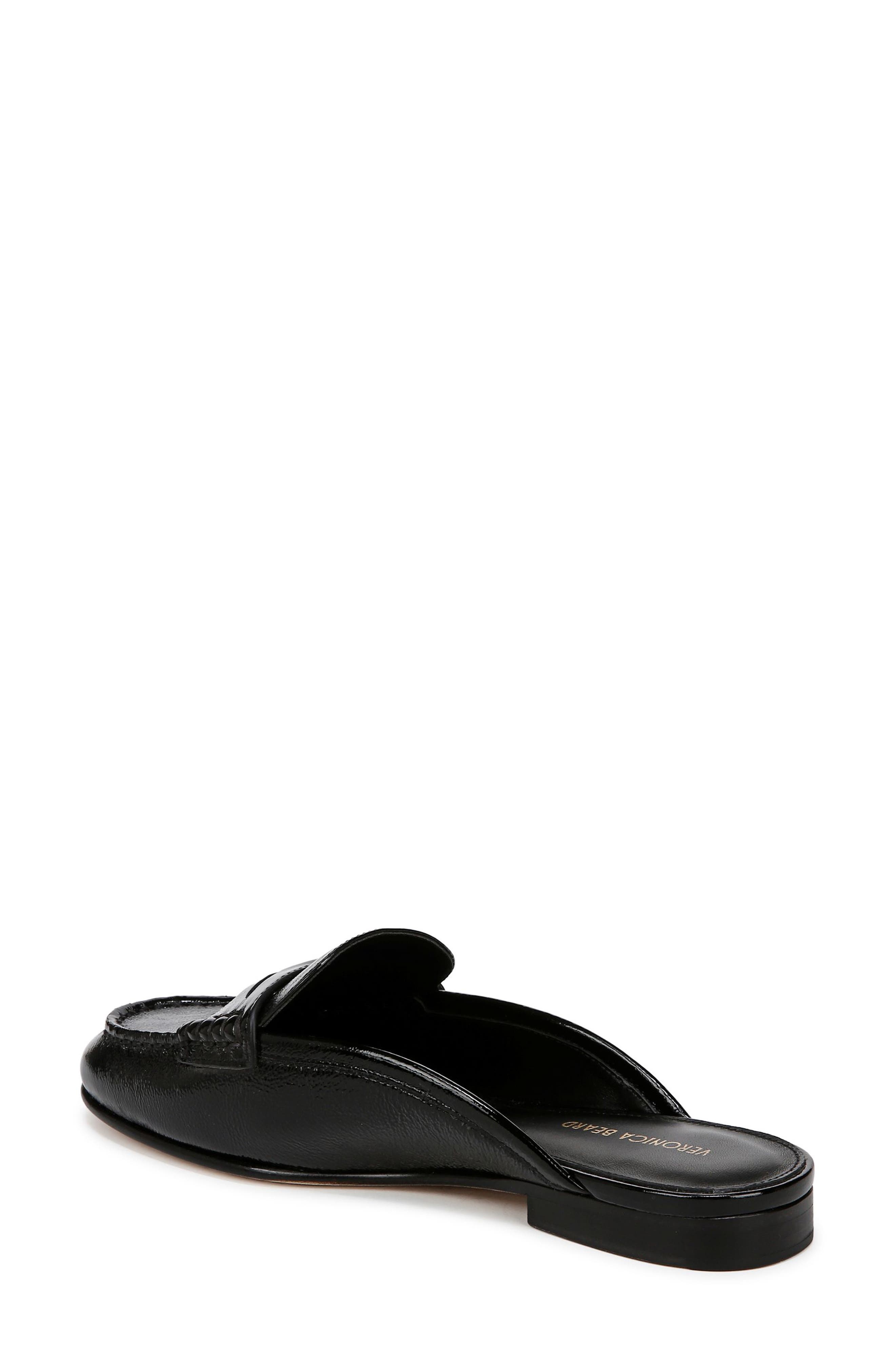 Veronica Beard Penny Loafer Mule, Alternate, color, Black
