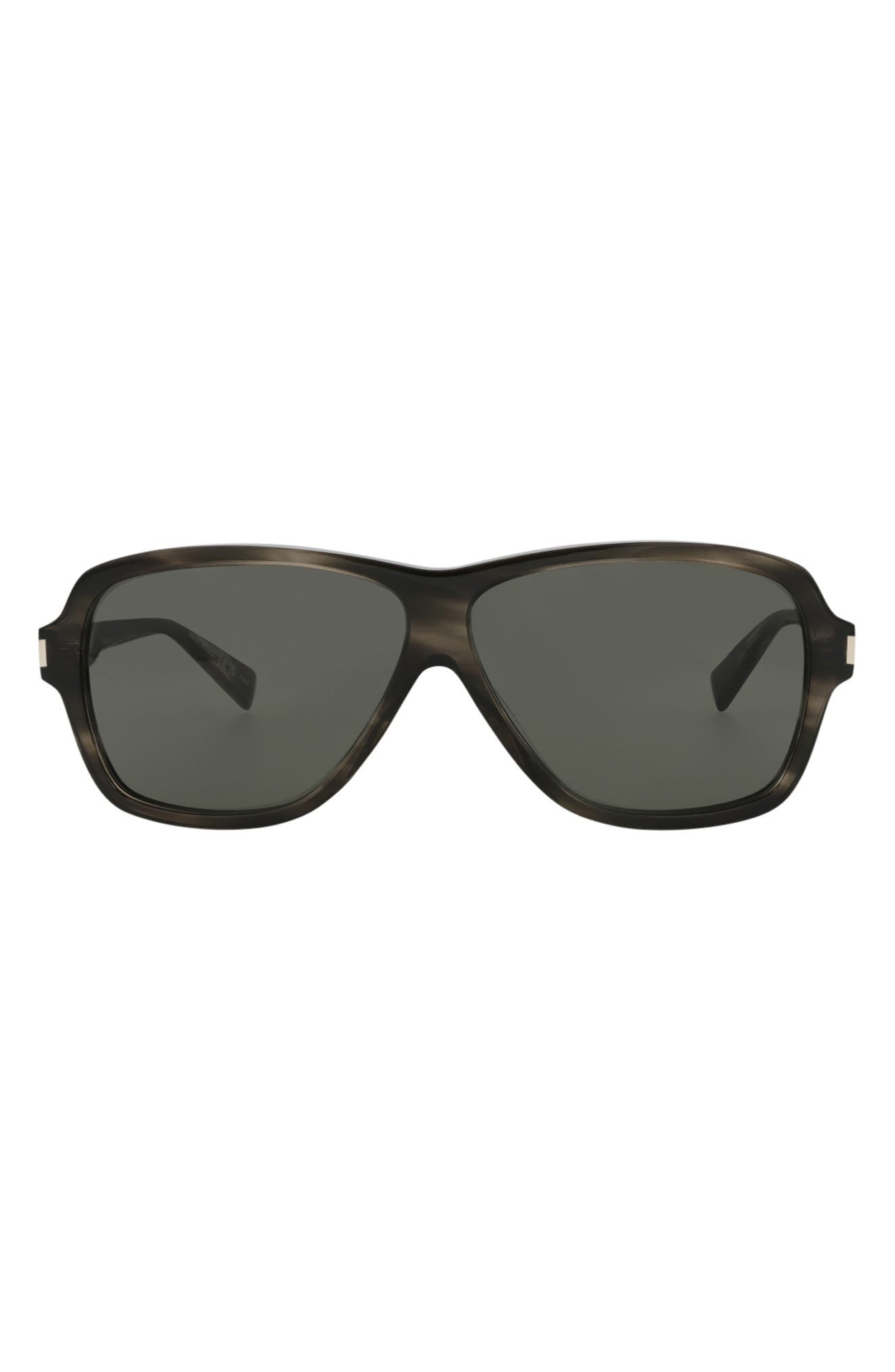 Saint Laurent 62mm Aviator Sunglasses