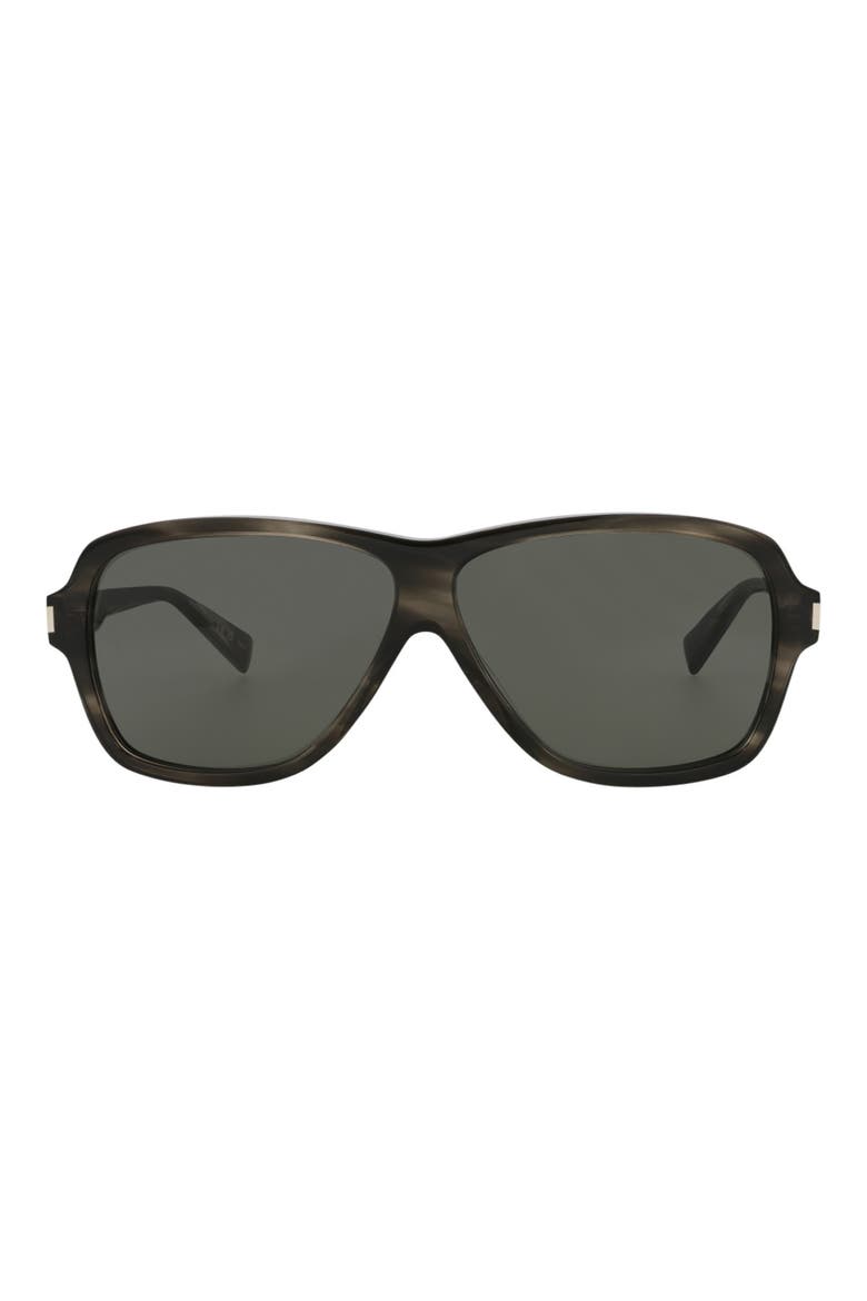 62mm Aviator Sunglasses, Main, color, HAVANA HAVANA GREY