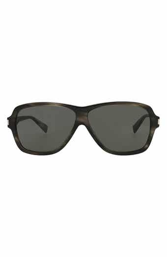 Saint Laurent 62mm Aviator Sunglasses