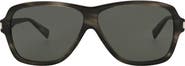 Saint Laurent 62mm Aviator Sunglasses