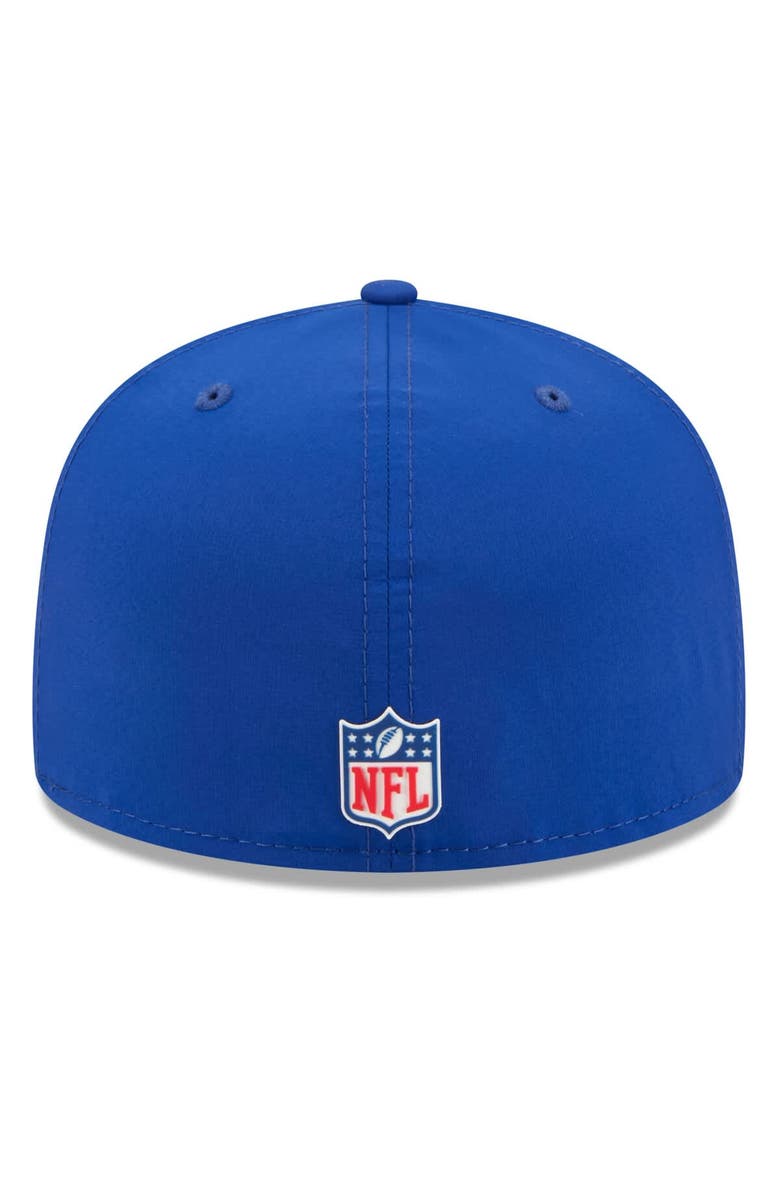New Era Men's New Era Royal New York Giants 2025 Sideline 59FIFTY Fitted Hat, Alternate, color,