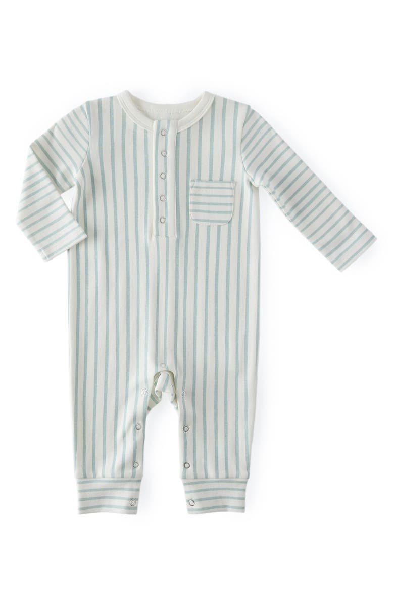 Pehr Sailor Stripe Raglan Romper, Main, color, 