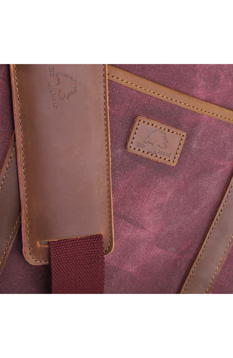 THE SAME DIRECTION Stone Creek Waxed Canvas Weekend Bag, Alternate, color,