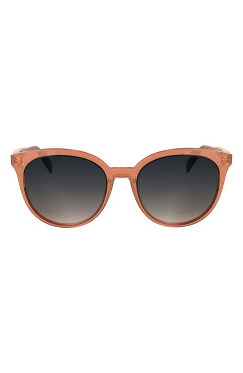 Heritage 55mm Gradient Round Sunglasses