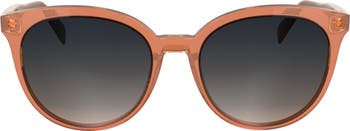 Longchamp Heritage 55mm Gradient Round Sunglasses | Nordstrom