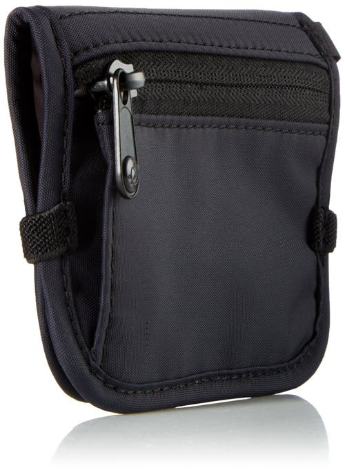 Pacsafe Rfidsafe V50 Anti Theft Rfid Blocking Compact Wallet Black In Black