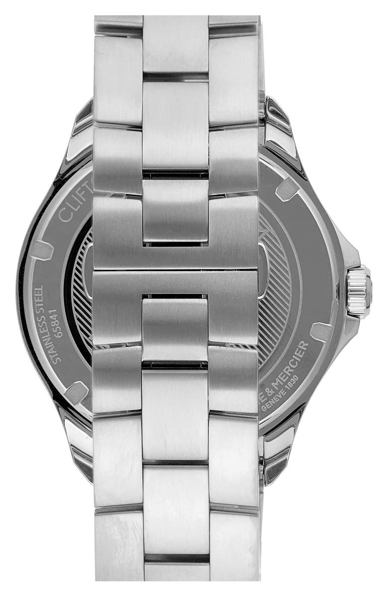 Baume & Mercier Clifton Club Bracelet Watch, 42mm, Alternate, color, 