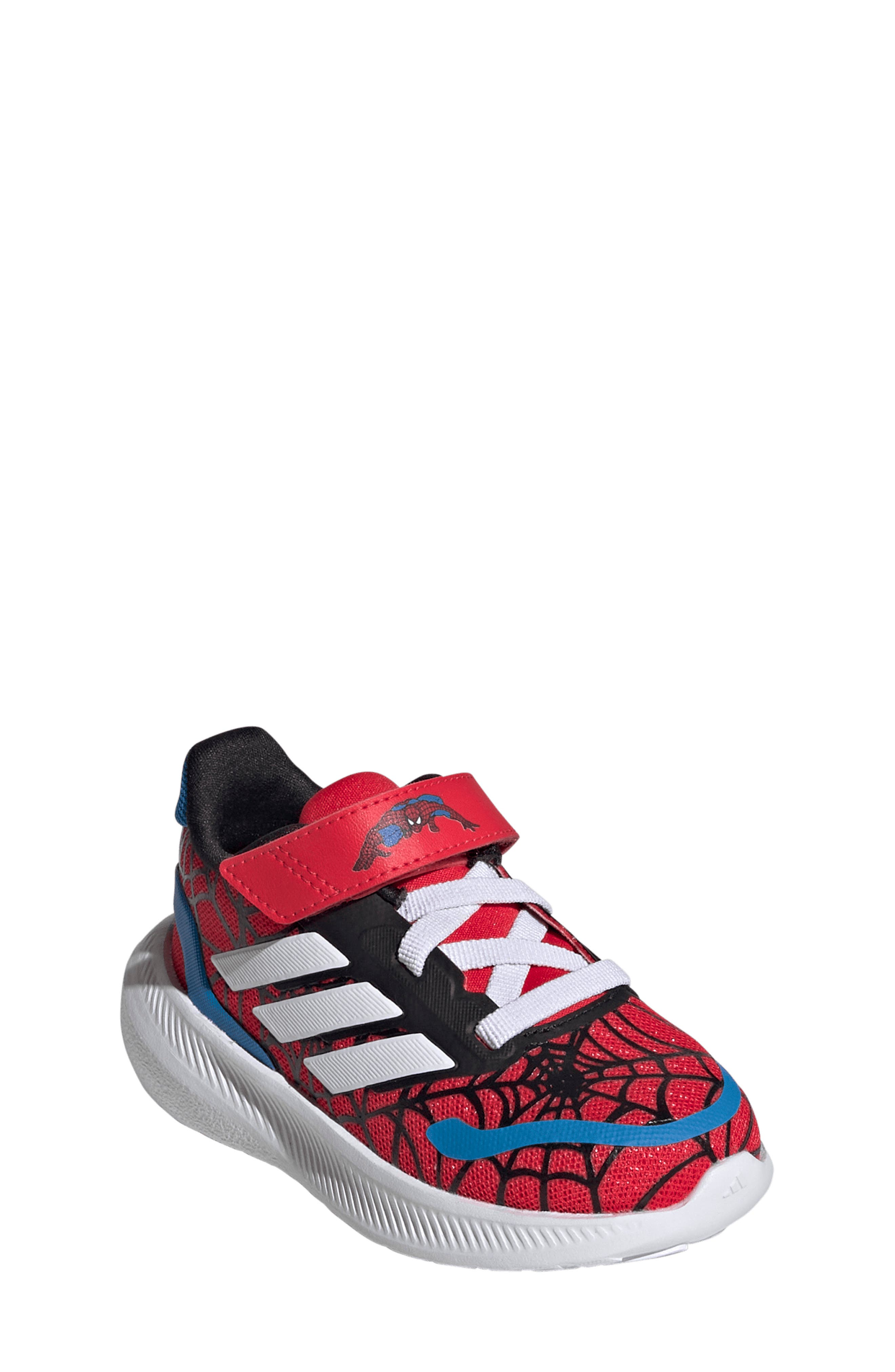 adidas Kids' Runfalcon x Marvel Spider-Man Sneaker, Main, color, Purrub/Ftw