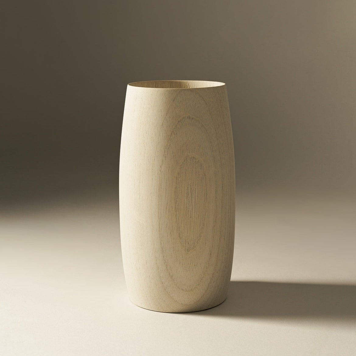 Itza Wood Blonde Cedar Vase 