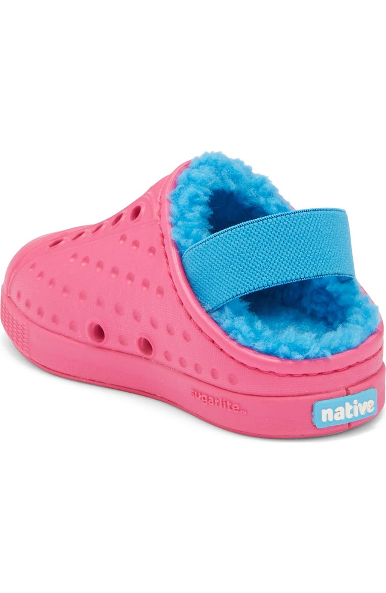 Native Shoes Jefferson Cozy Clog, Alternate, color, Radberry Pink/ Sky Blue