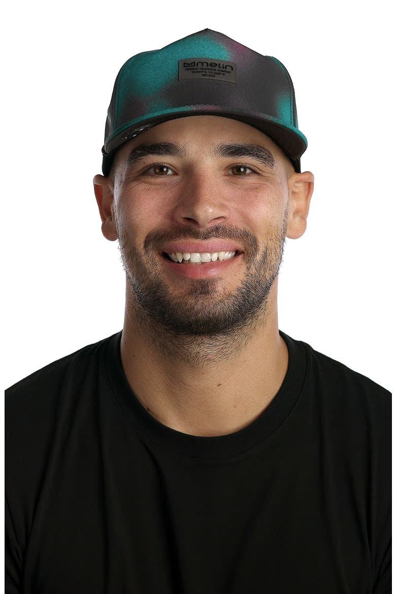 Coronado Brick Aura Hydro Performance Snapback Hat, Alternate, color, NORTHERN AURA