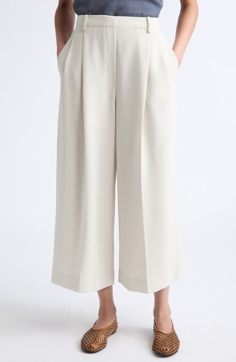 Arielle Crop Wide Leg Trousers
