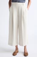 LESET Arielle Crop Wide Leg Trousers