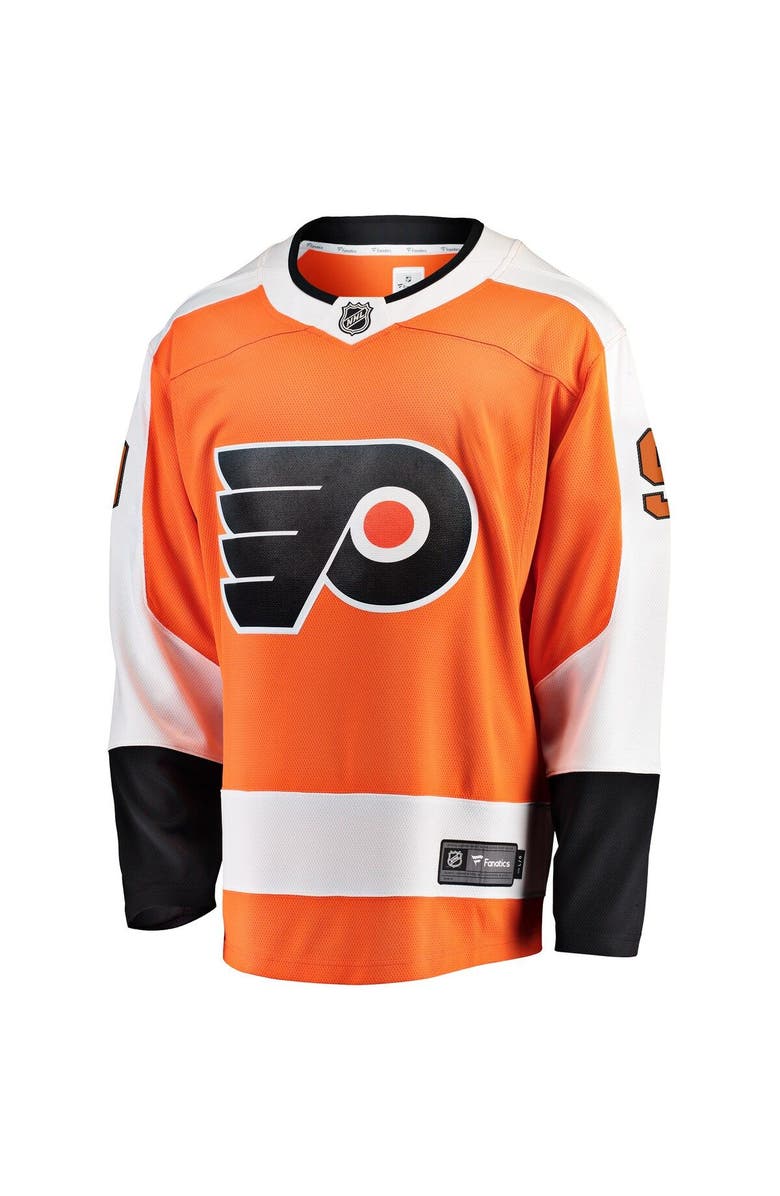 FANATICS Men's Fanatics Branded Ivan Provorov Orange Philadelphia Flyers Home Breakaway Jersey, Alternate, color, 
